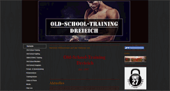 Desktop Screenshot of old-school-training.de