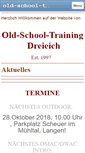 Mobile Screenshot of old-school-training.de